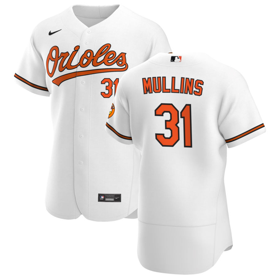 Baltimore Orioles #31 Cedric Mullins Men Nike White Home 2020 Authentic Player MLB Jersey->baltimore orioles->MLB Jersey